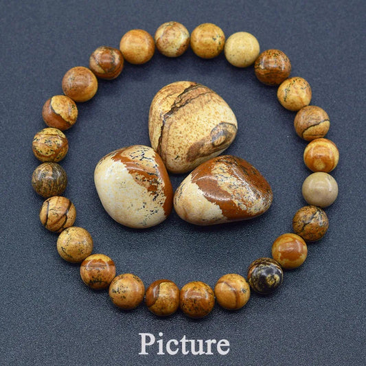 Bracelets originaux en perles d'apatite bleue Reiki pour hommes et femmes, pierre naturelle, Circulation sanguine, stimule l'enthusiasme, bijoux de soins de santé Léor